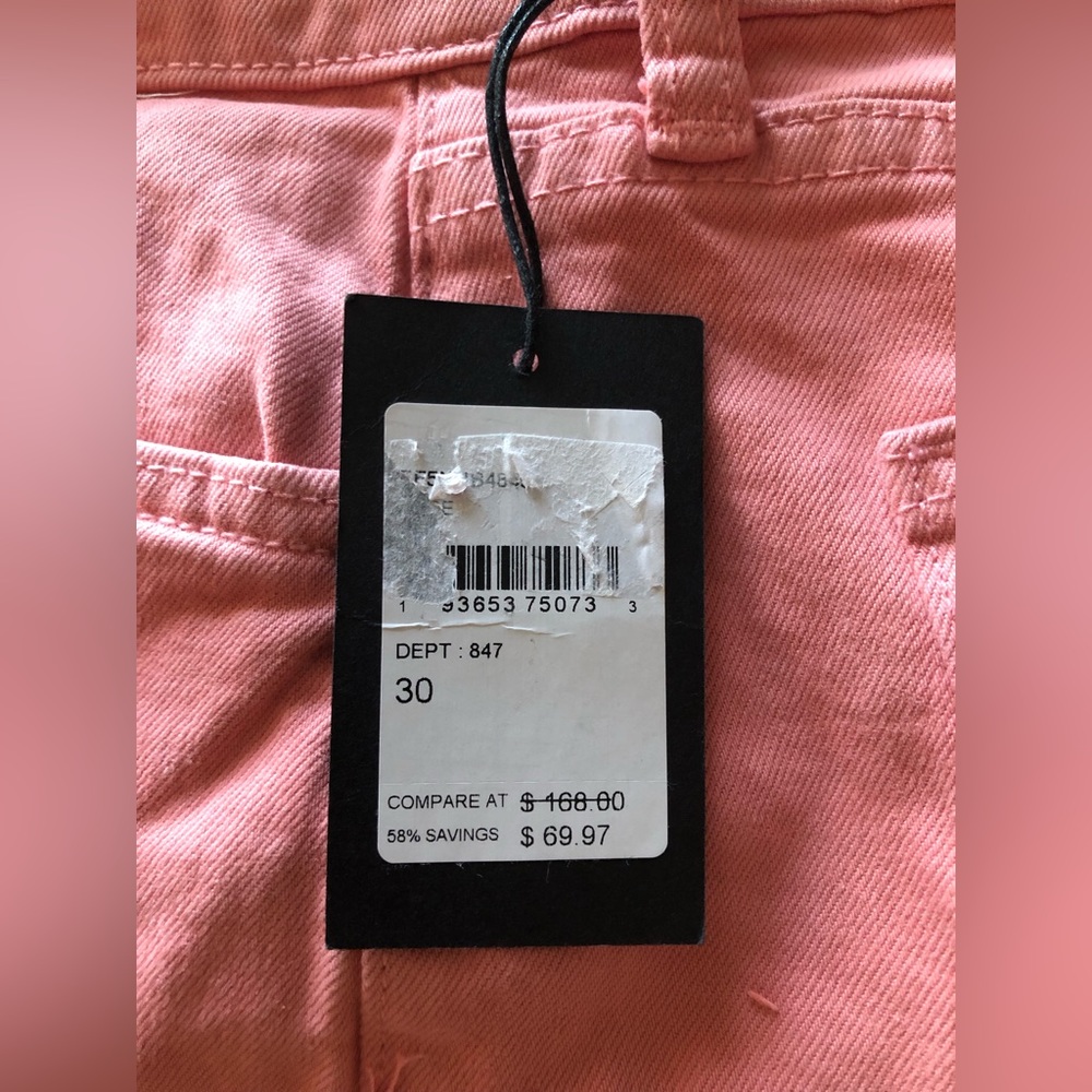 NEW Joe’s Pink Women’s Denim Shorts Size 30 - Picture 6 of 9